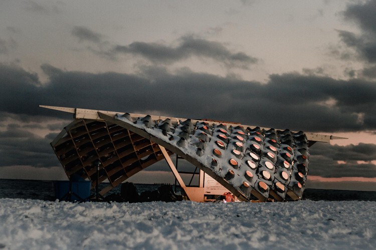 A Pavilion That Unites Upcycling Materials, Automated Manufacturing and Virtual Reality - Image 8 of 19