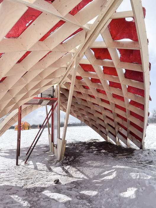 A Pavilion That Unites Upcycling Materials, Automated Manufacturing and Virtual Reality - Image 5 of 19