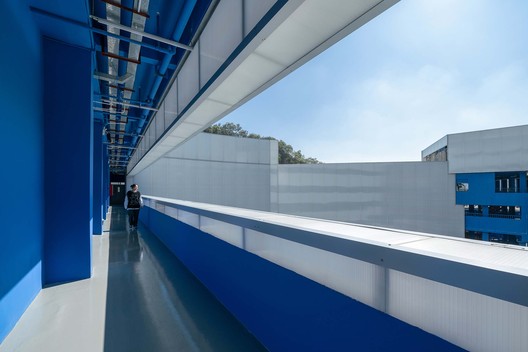 深圳蓝白艺术院校 / 万社设计 - 室内图, 玻璃