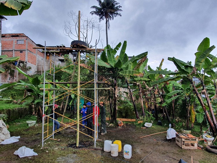 Construction Progresses on the Three Projects of the 18th Latin American Social Workshop in Colombia - Image 14 of 16