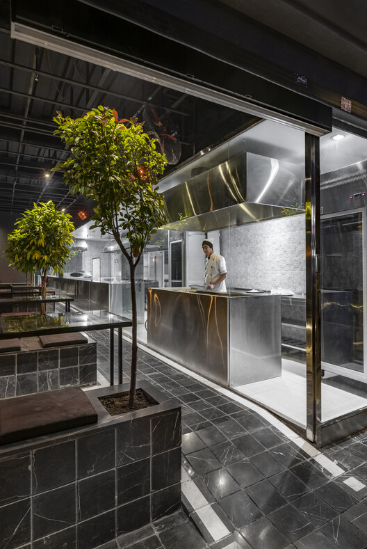 The Exo-interior Restaurant / Paad Architects - Interior Photography, Kitchen