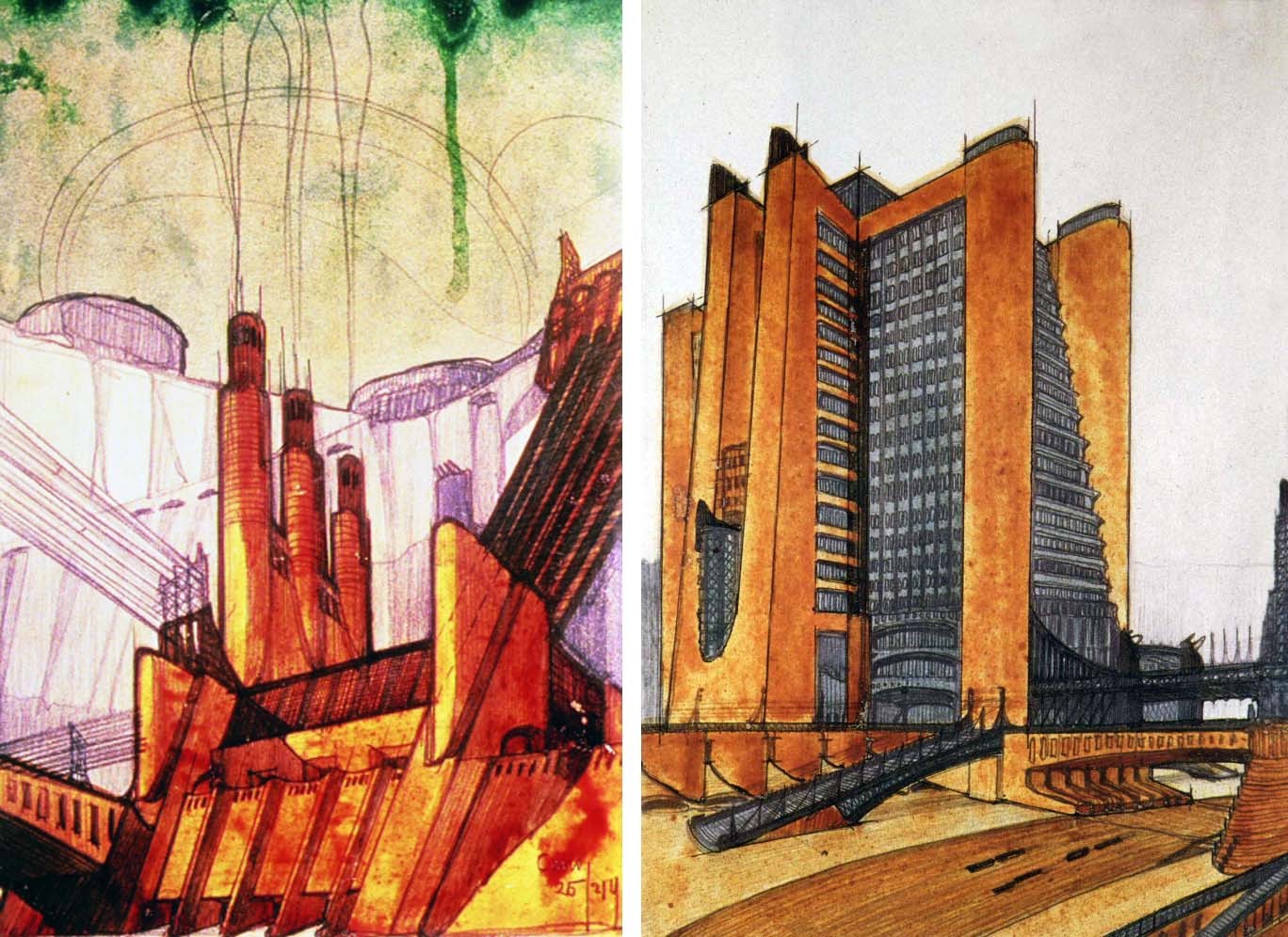 Future Project Drawing Gallery of Architectural Drawings: Imagining the Future - 7