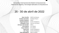 ATRICA: Encuentro Internacional de Diseño Computacional, Fabricación Digital y Tecnología Aplicada a la Arquitectura