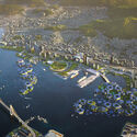UN-Habitat and Oceanix Reveal Prototype for the World's First Sustainable Floating City - Image 1 of 20