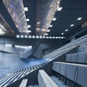 Taipei Performing Arts Center / OMA - Interior Photography, Kitchen, Stairs, Beam, Steel