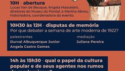 Museu do Pontal faz debates sobre  “Modernismos, Arte e Cultura Popular no Brasil”