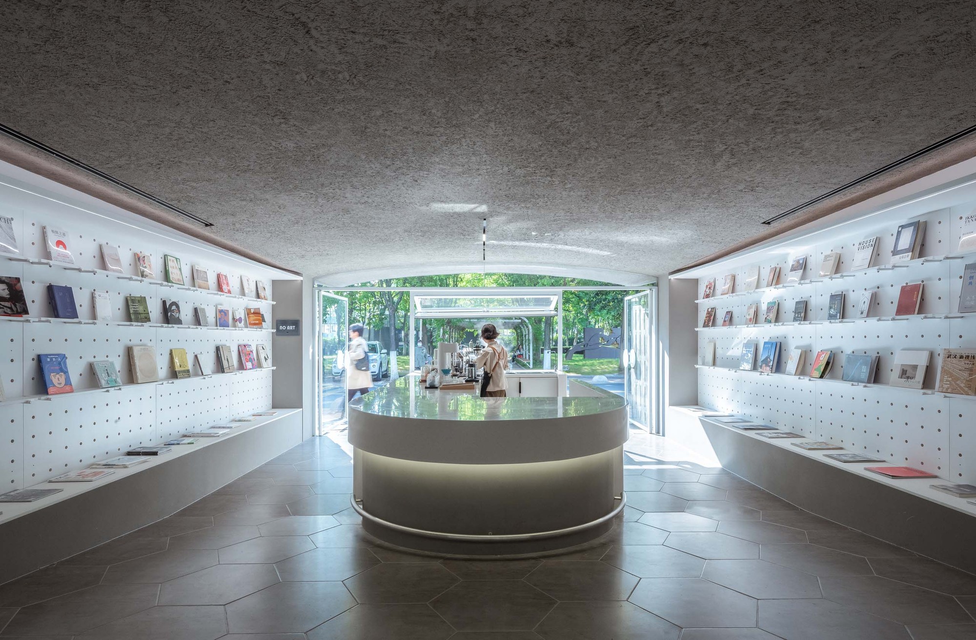 Gallery of No Art Bookstore / Qing Studio 4