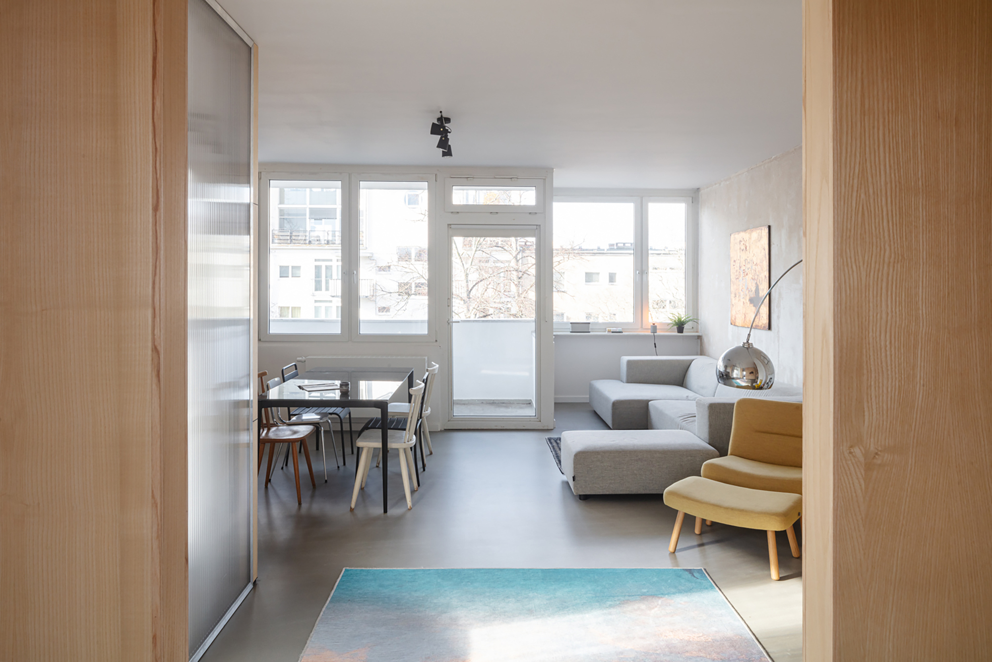 Gallery of Domesticated Square Apartment / l'atelier Nomadic