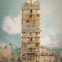 模块化木构超高层，Haptic + Ramboll 公布“再生高层”项目 - Image 1 of 4