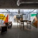 The Cocoa Project Café / T3 Architects - Interior Photography, Dining room, Table, Chair, Beam