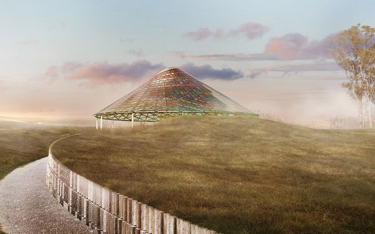 Olafur Eliasson's Studio Other Spaces Designs Wine Tasting Pavilion in California - Image 6 of 24