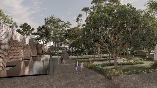Como será a nova orla do rio Molino em Popayán, Colômbia - Imagem 5 de 18