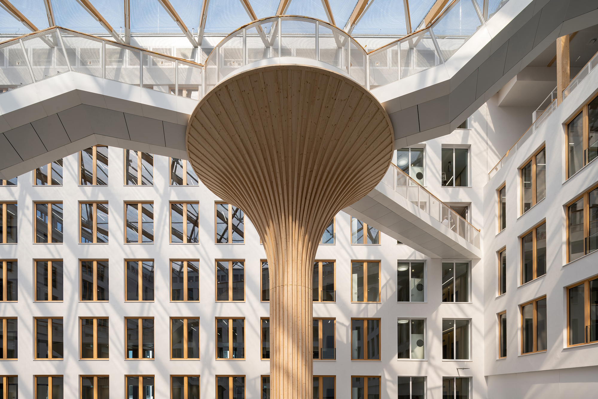 Gallery of EDGE Suedkreuz Berlin Brings Hybrid-Timber