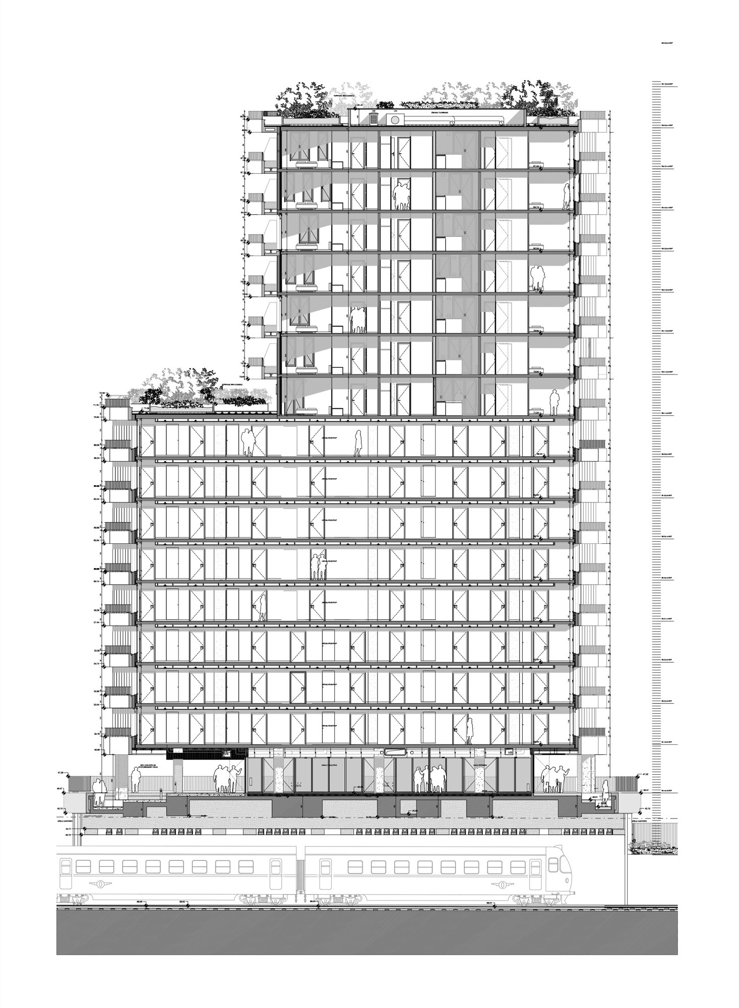 Gallery of Golden Tower Apartments / Ignacio Prego Architectures 25