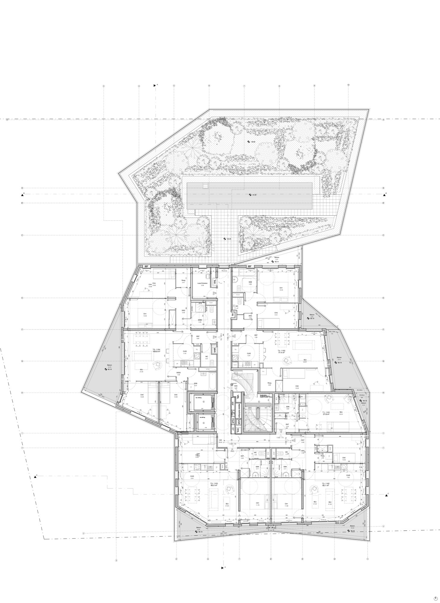 Gallery of Golden Tower Apartments / Ignacio Prego Architectures 21