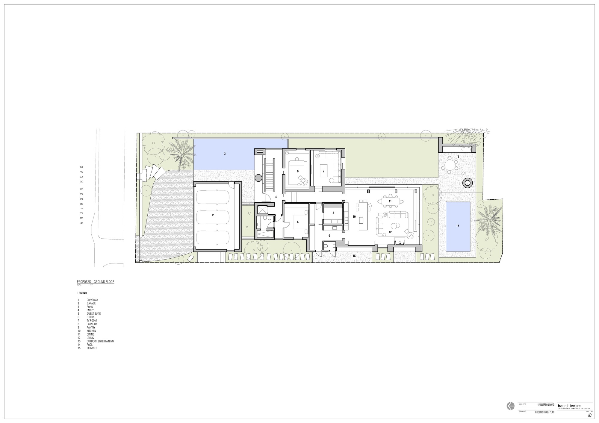 Gallery of Anderson Road House / BE Architecture 13
