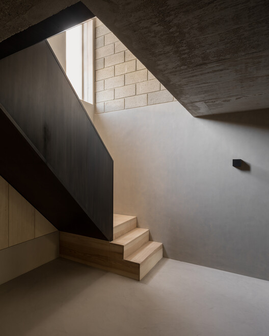 Spitalfields House / Common Ground Workshop - Interior Photography, Stairs, Handrail