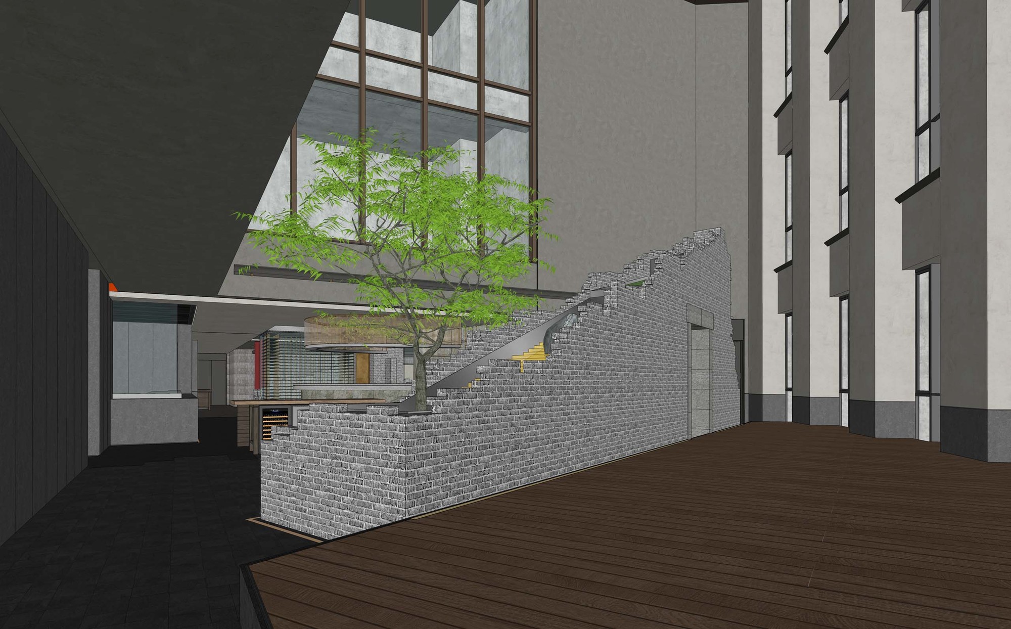 画廊 四季民福上海外滩外白渡桥店 / IN.X屋里门外设计 - 30