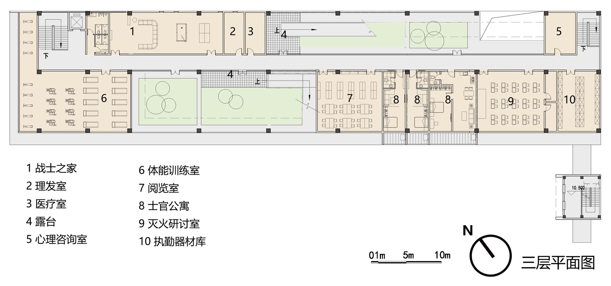 画廊 深圳前海消防站 / 深圳大学建筑设计研究院有限公司“钟中+钟波涛”工作室 - 26