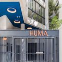 Edifício Huma 73 /  Cité Arquitetura + LARQ Arquitetura e Planejamento - Fotografia de Interiores, Janela, Cerca, Fachada, Corrimão