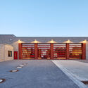 Wemb Fire Station / Tchoban Voss Architekten - Exterior Photography, Facade, Windows, Concrete