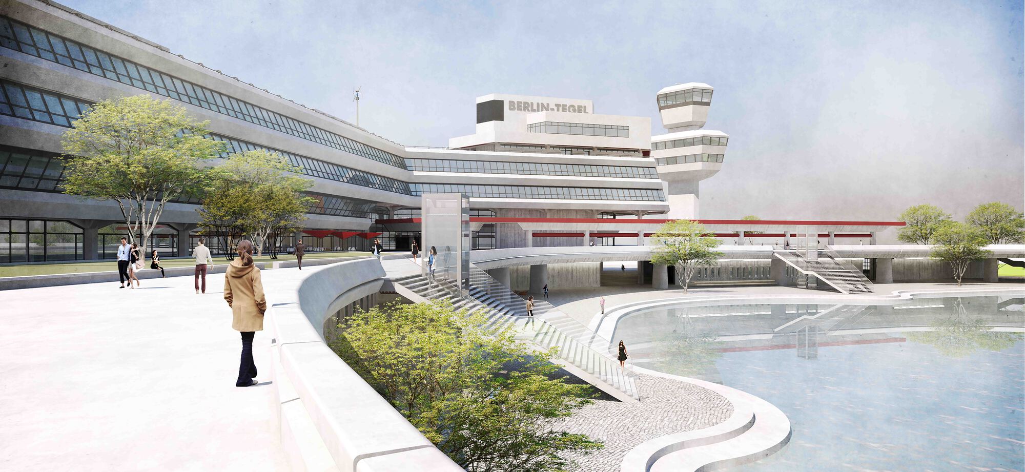 Park Ride Berlin Flughafen Tegel www.archdaily.com