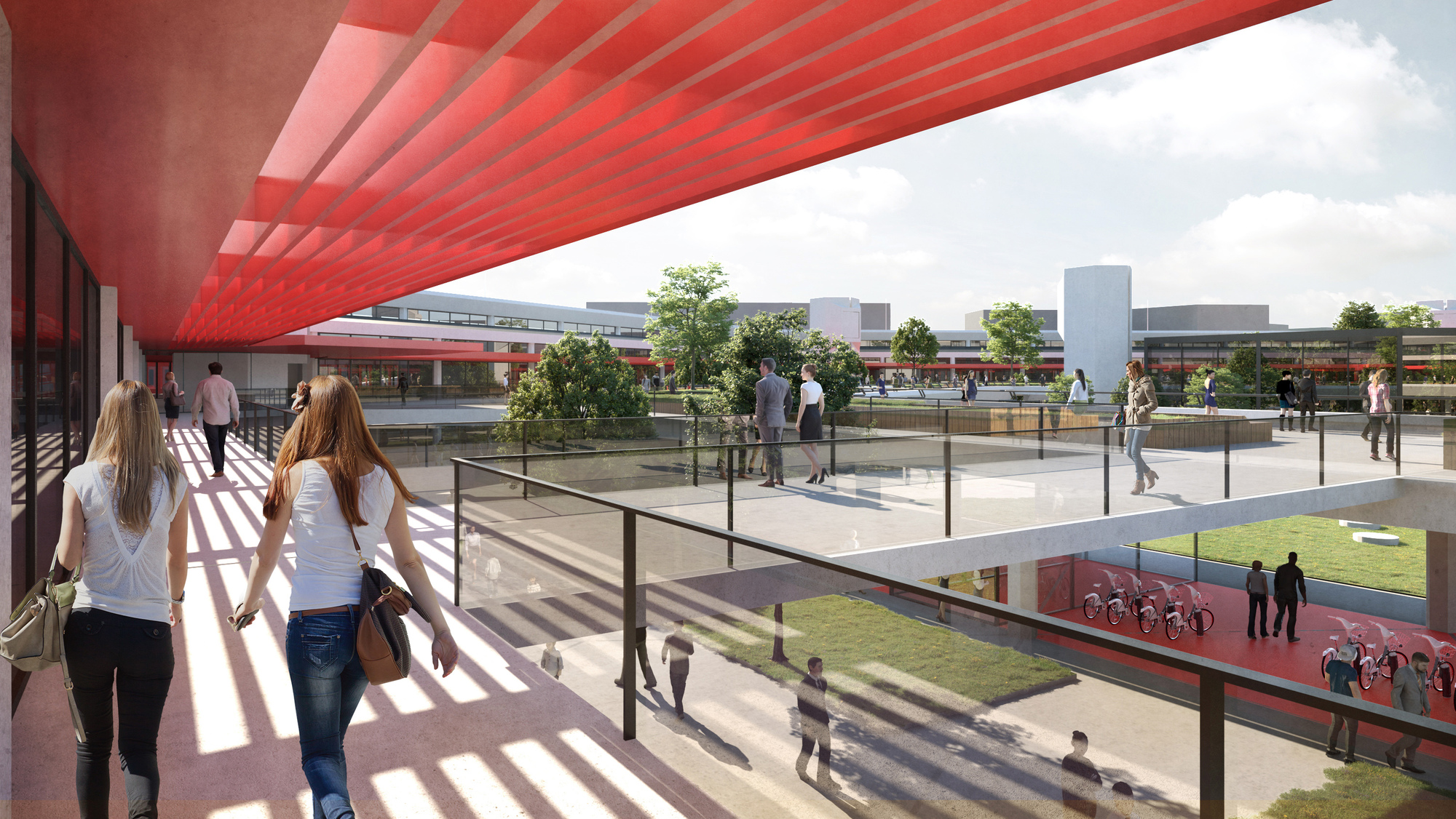 Park And Ride Flughafen Tegel X www.archdaily.com