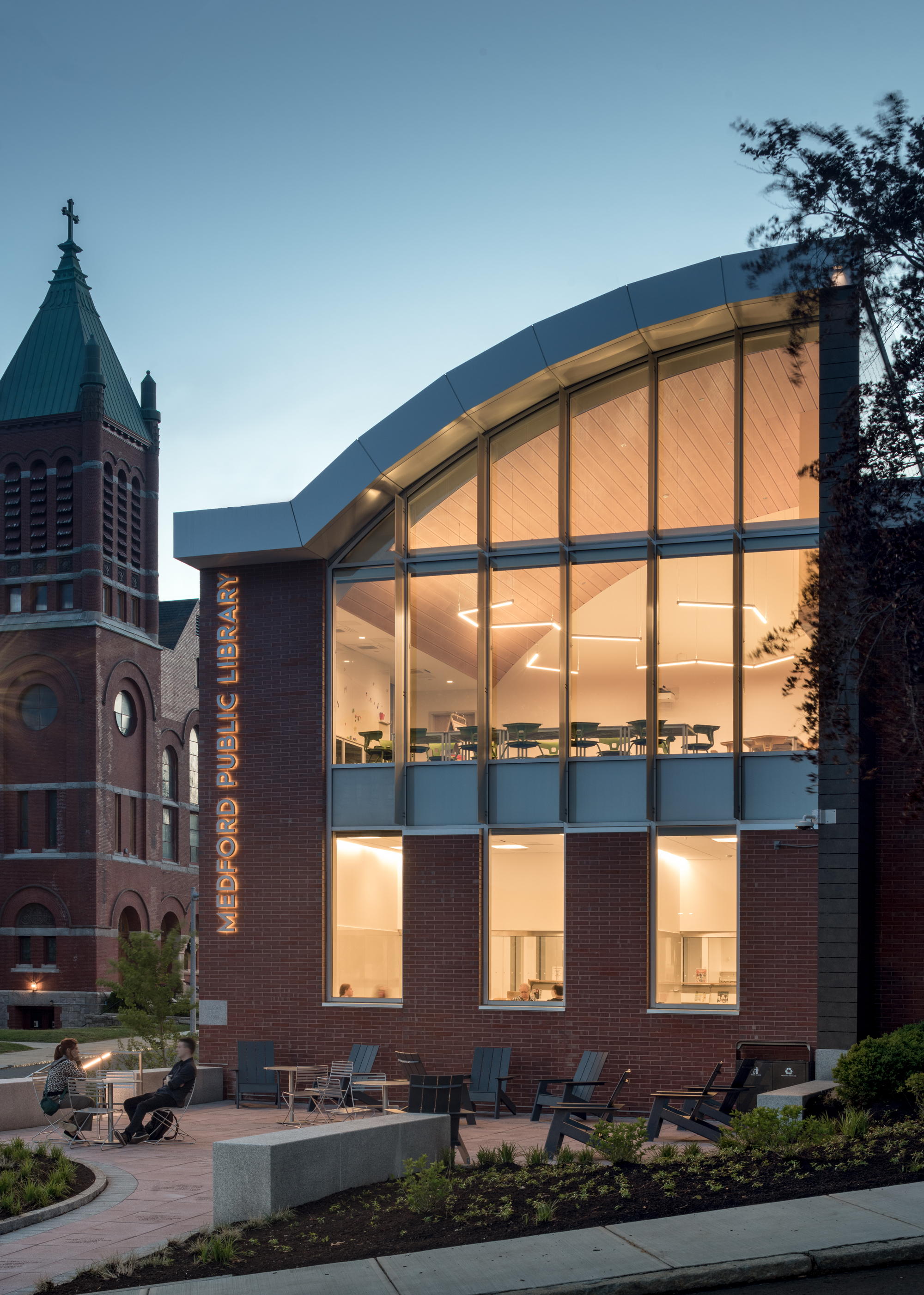 Gallery of Charlotte & William Bloomberg Medford Public Library ...