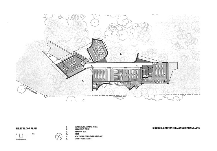 中学校园如何设计灵活性？坎农山圣公会学院 D 座 / Reddog Architects - 25 的图像 29