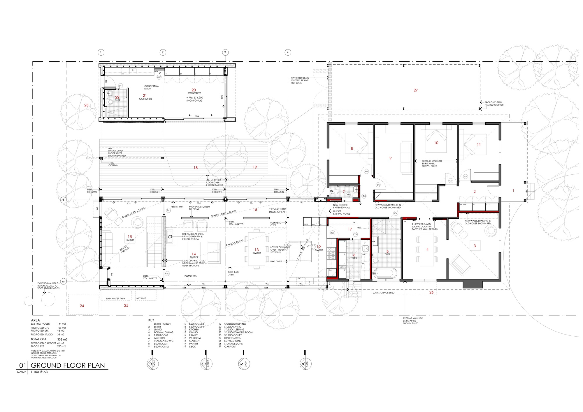 Gallery of Finn Street House / Ben Walker Architects 23