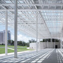 Anfiteatro Moody em Waterloo Greenway / Thomas Phifer and Partners - Fotografia de Exterior, Teatro, Fachada, Viga