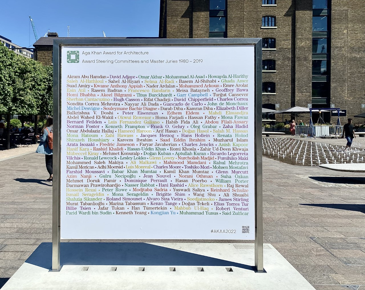 Gallery of Visiting 2019 Aga Khan Award Laureates 6