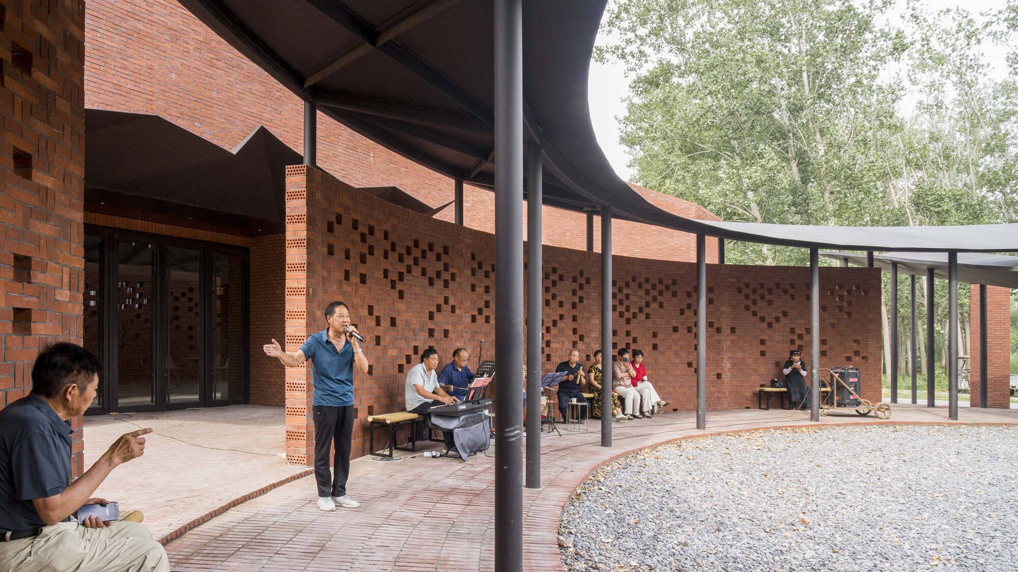 Gallery of Yunzhai Village Community Activity Center / THAD +SUP Atelier 3