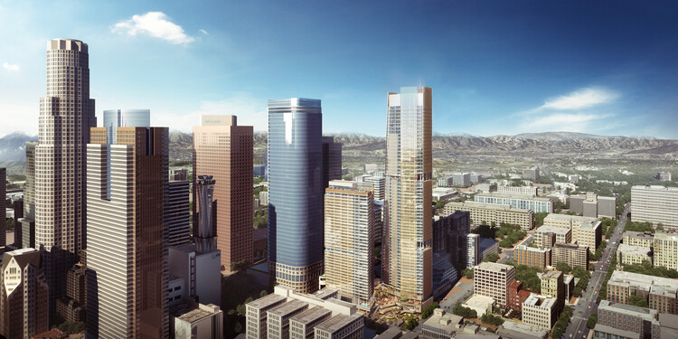 Handel Architects Designs Third Tallest Tower in Historical Downtown Los Angeles - Image 4 of 5