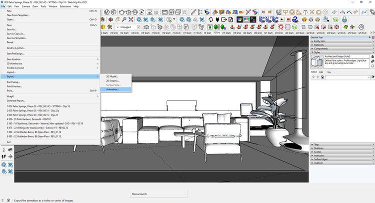 How to render an architectural animation in SketchUp and V-Ray - Image 8 of 16