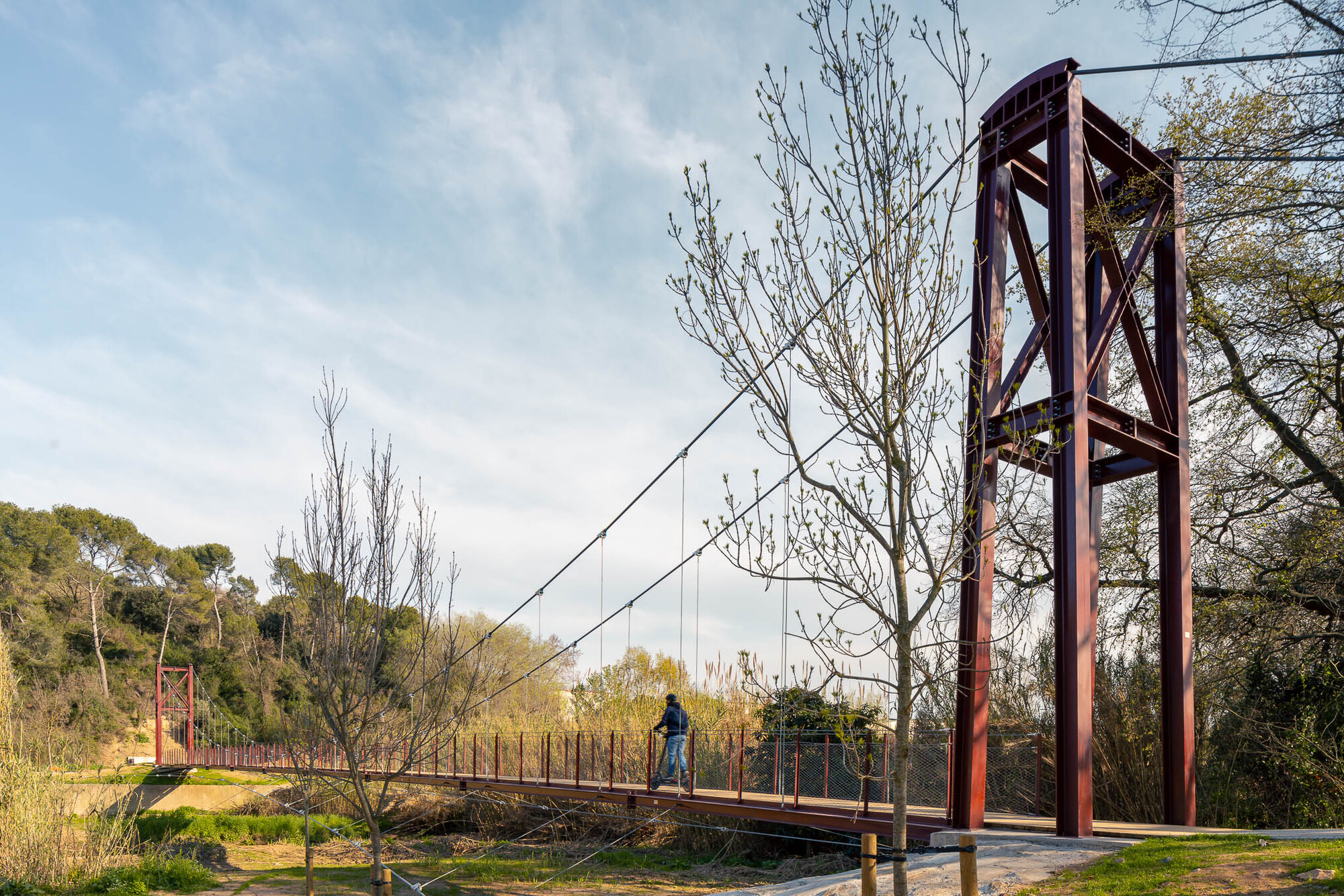 Galería de Pasarela sobre el río Ripoll / Infraestructures de Muntanya ...