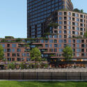 Construction Starts on Mecanoo's Brink Tower in Amsterdam - Image 1 of 4