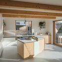 Cohousing De Sijs / OFFICEU architects - Interior Photography, Housing, Kitchen, Beam, Countertop, Chair, Sink