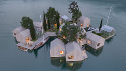 MAST Designs a Sustainable, Modular System for Building Floating Architecture