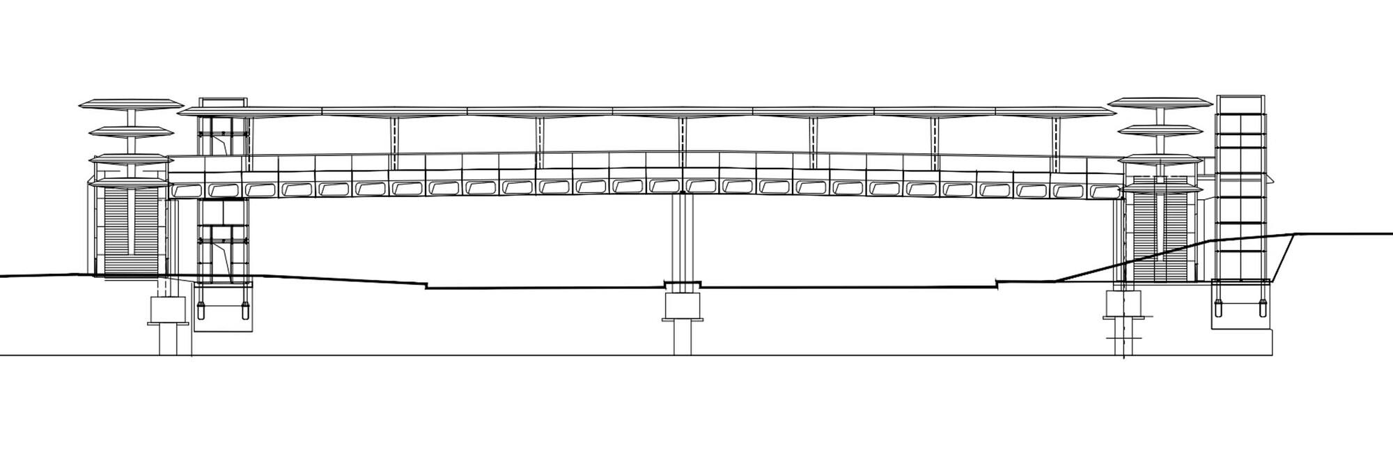 Gallery of Shenzhen Shuiwei Pedestrian Bridge / ATDESIGNOFFICE - 18