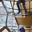 BLOX Playground / Carve  - Interior Photography, Stairs, Beam, Handrail