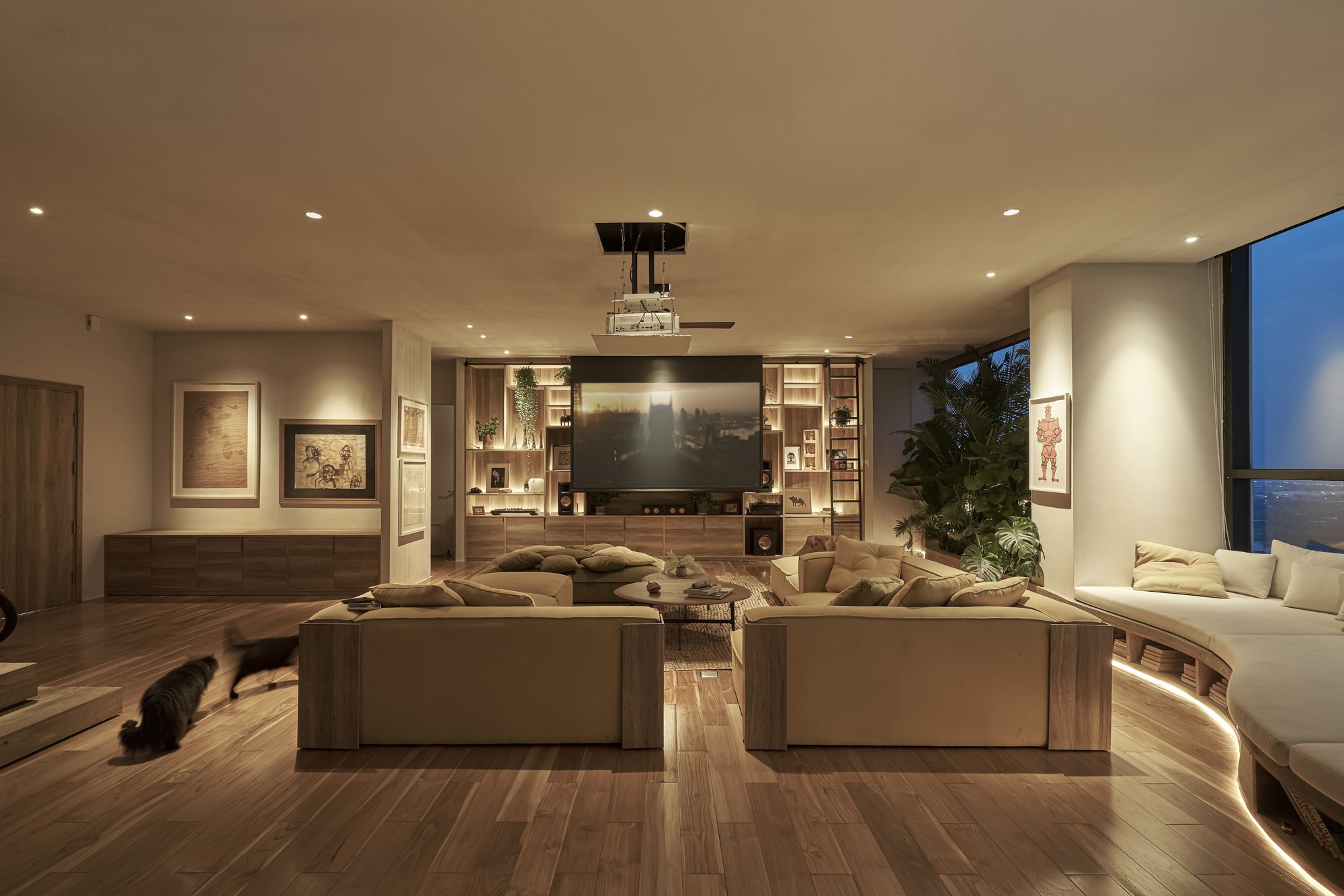 Image showcasing A Gallery-Like Collection Shines In A Miami Penthouse