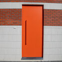 Casa naranja / Objekt Architecten - Fotografía interior, Casas, Puerta, Fachada
