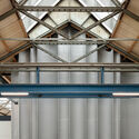 Bovenbouwwerkplaats Transformation / Studioninedots - Interior Photography, Adaptive Reuse, Facade, Beam, Handrail, Arch