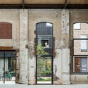 Bovenbouwwerkplaats Transformation / Studioninedots - Interior Photography, Adaptive Reuse, Facade, Door, Arch