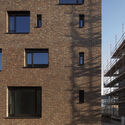 Collective Housing Les Mouleurs / Martens Willems Architecten - Exterior Photography, Apartments, Facade