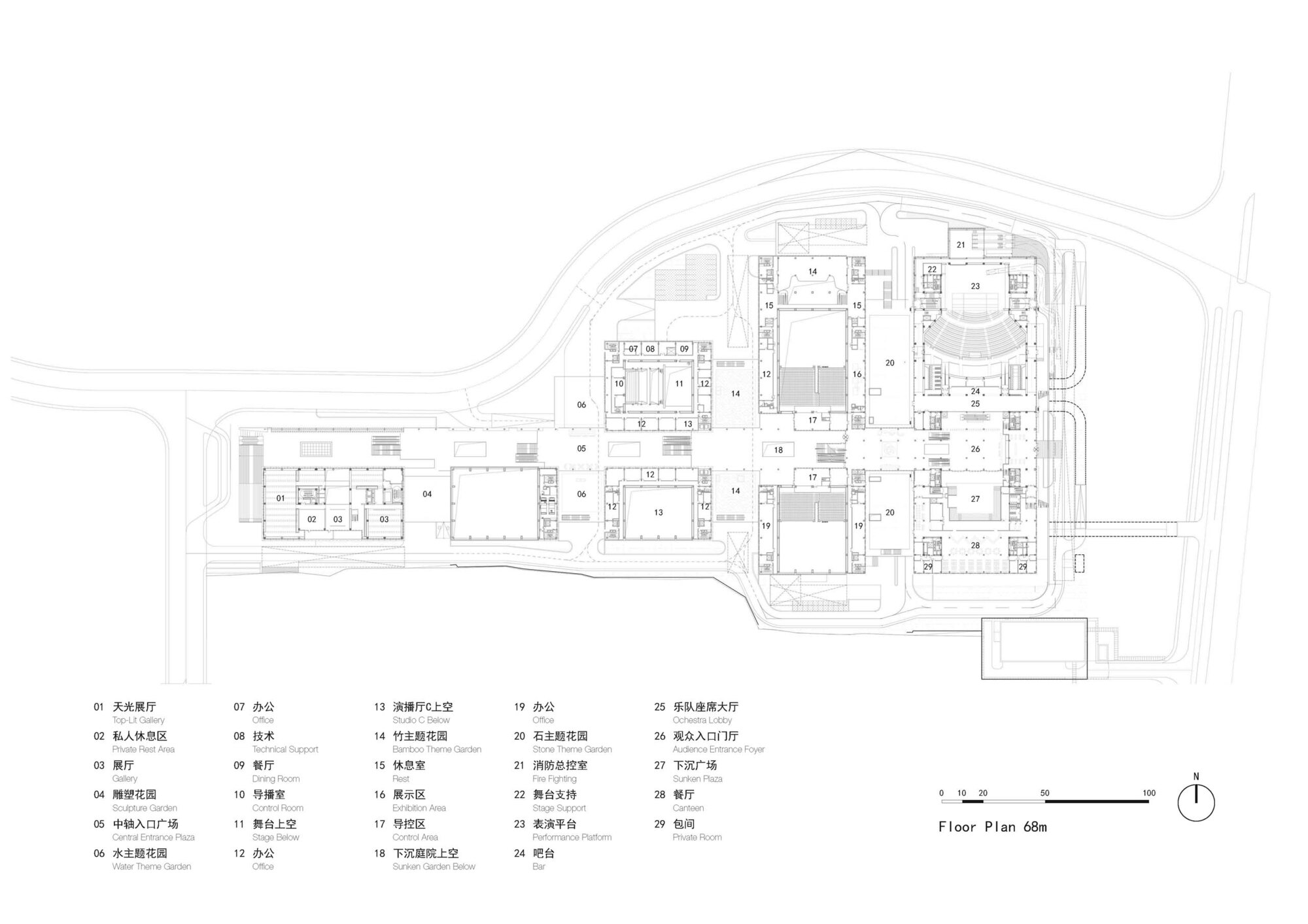 Gallery of Hunan Broadcasting System Program Production Centre / HPP ...