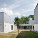 KTA Brugge Technical School / Planomatic architecture + Radermacher & Schoffers Architekten - Exterior Photography, Schools , Courtyard, Facade