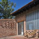Glass Brick Dwelling in Bayi Village / XAUAT - Exterior Photography, Renovation, Patio, Facade