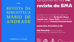 Lançamento da 74ª edição da Revista da Biblioteca Mário de Andrade na FAU Maranhão